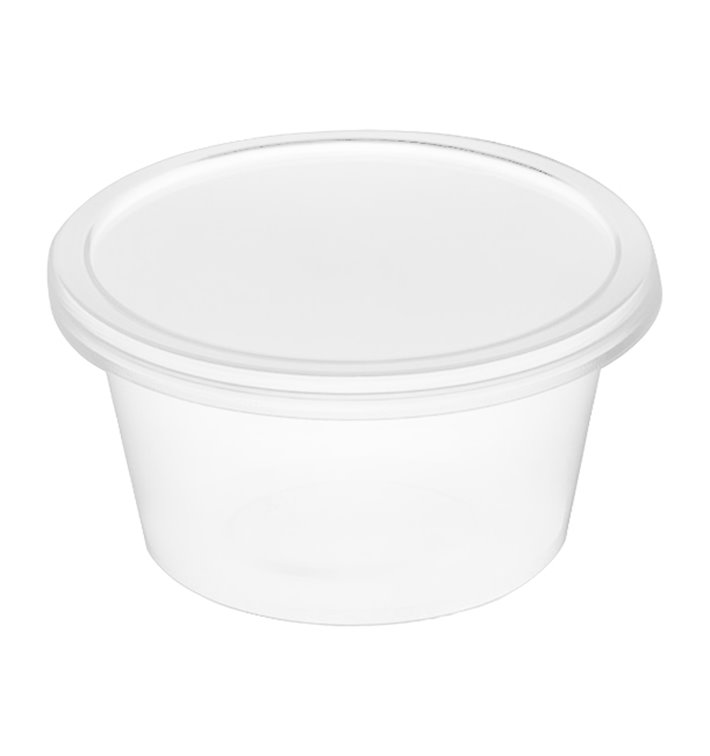 Terrina in PP Transparente para Molhos com Tampa 4Oz/120ml (100 Uds) Terrina in PP Transparente para Molhos com Tampa 4Oz/120ml (100 Uds)