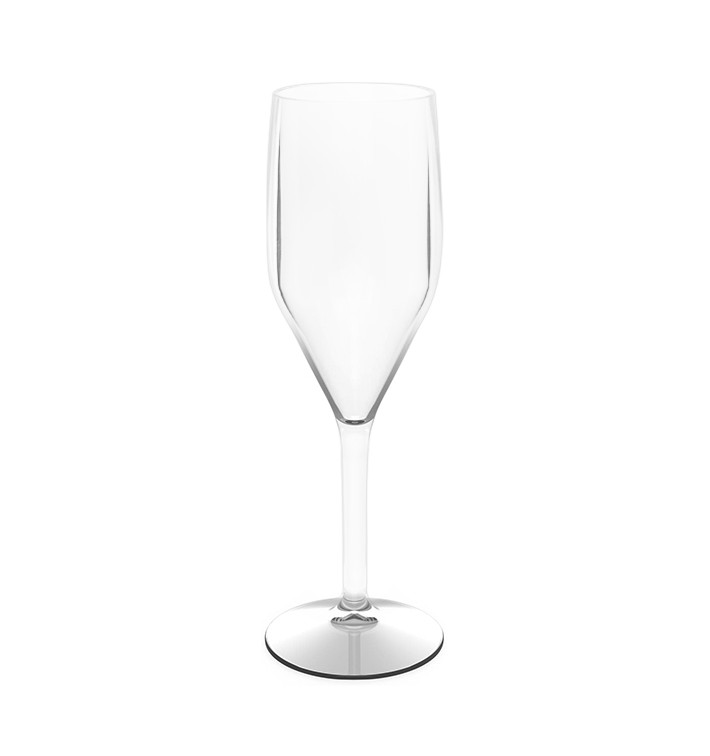 Copo Reutilizáveis Flute Champanhe Transparente SAN 150ml (6 Uds) Copo Reutilizáveis Flute Champanhe Transparente SAN 150ml (6 Uds)