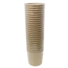 Terrina de Cartão Kraft 750ml Ø11,7cm (25 Uds)