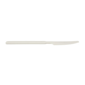 Faca Reutilizável Durable PP Creme 18,9cm (500 Uds)
