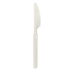 Faca Reutilizável Durable PP Creme 18,9cm (50 Uds)