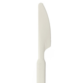 Faca Reutilizável Durable PP Creme 18,9cm (20 Uds)