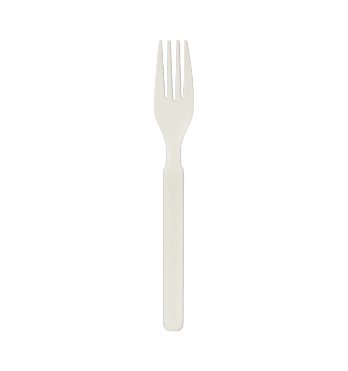 Garfo Reutilizável Durable PP Creme 17,9cm (20 Uds) Garfo Reutilizável Durable PP Creme 17,9cm (20 Uds)