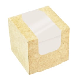 Balde de Cartão PackiPack Vision Kraft 11x11x11cm (50 Uds)