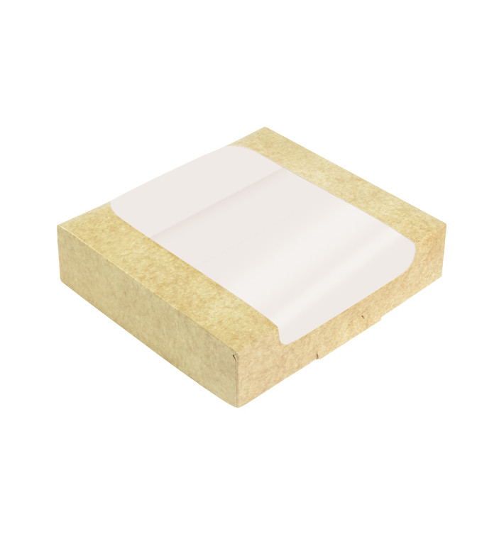 Embalagem de Cartão Quadrado PackiPack Vision Kraft 28x28x10cm (25 Uds) Embalagem de Cartão Quadrado PackiPack Vision Kraft 28x28x10cm (25 Uds)
