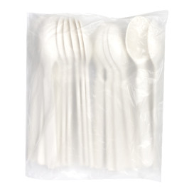 Colher Reutilizável Durable PP Creme 16,9cm (20 Uds)