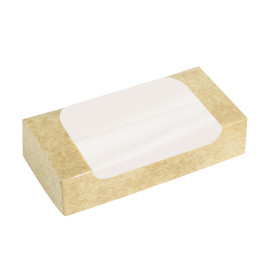 Embalagem de Cartão Retangular PackiPack Vision Kraft 32x14x5cm (X Uds)