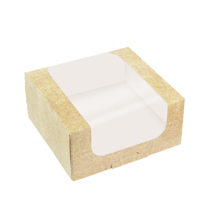 Embalagem de Cartão Quadrado PackiPack Vision Kraft 10x10x8cm (X Uds) Embalagem de Cartão Quadrado PackiPack Vision Kraft 10x10x8cm (X Uds)