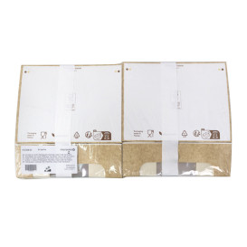 Embalagem de Cartão Retangular PackiPack Vision Kraft 19x15x6cm (50 Uds)