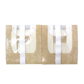 Embalagem de Cartão Retangular PackiPack Vision Kraft 19x15x6cm (50 Uds)