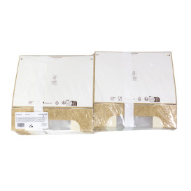 Embalagem de Cartão Retangular PackiPack Vision Kraft 25x18x7cm (X Uds)