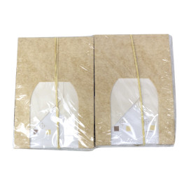 Embalagem de Cartão Retangular PackiPack Vision Kraft 13x11x8cm (50 Uds)