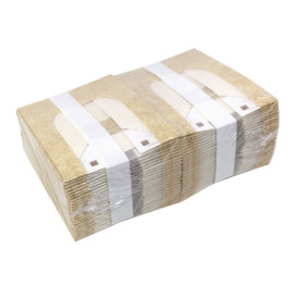 Embalagem de Cartão Quadrado PackiPack Vision Kraft 14x14x5cm (50 Uds)