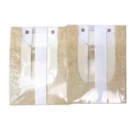 Embalagem de Cartão Quadrado PackiPack Vision Kraft 14x14x5cm (50 Uds)