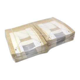 Embalagem de Cartão Quadrado PackiPack Vision Kraft 24x24x8cm (50 Uds)