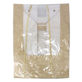 Embalagem de Cartão Quadrado PackiPack Vision Kraft 24x24x10cm (25 Uds)