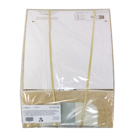 Embalagem de Cartão Quadrado PackiPack Vision Kraft 24x24x10cm (25 Uds)