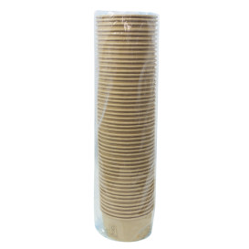 Terrina de Cartão Kraft-Kraft Multi-Food 370ml Ø11,5cm (50 Uds)