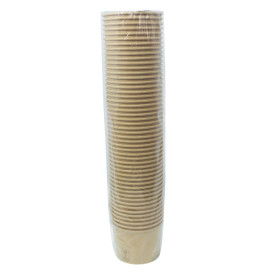 Terrina de Cartão Kraft-Kraft Multi-Food 550ml Ø11,5cm (50 Uds)