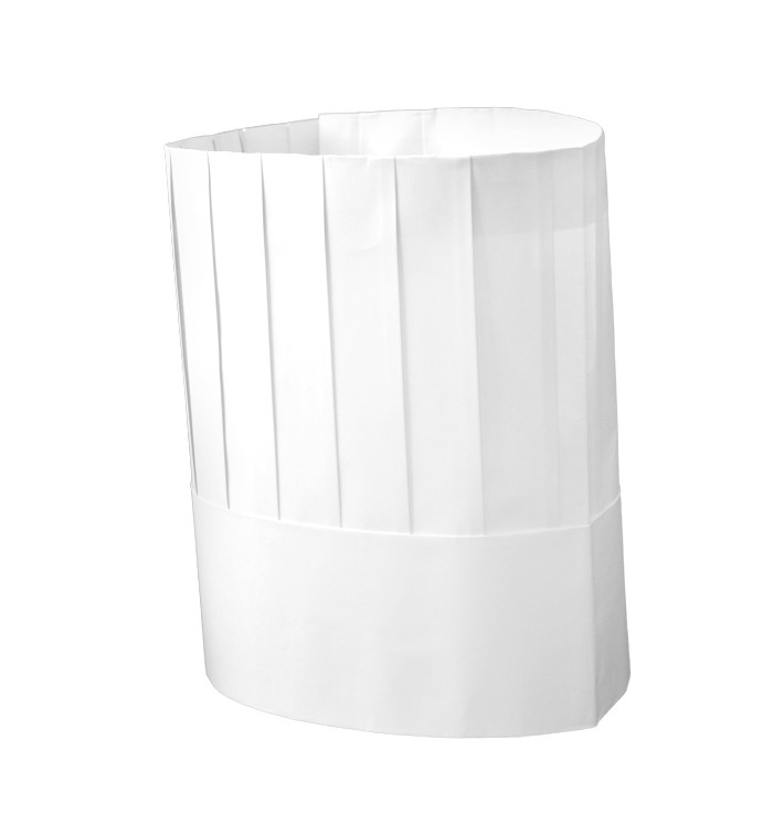 Touca TST Cozinheiro Chef Branco (10 Uds) Touca TST Cozinheiro Chef Branco (10 Uds)