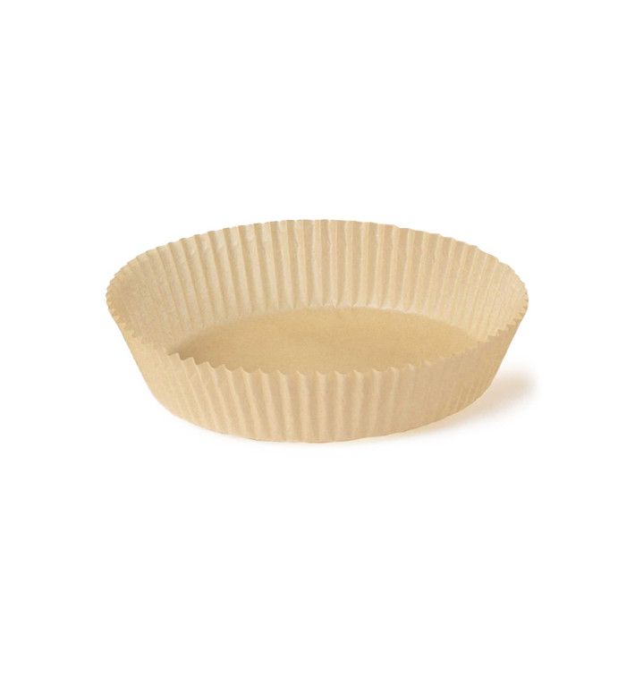 Papel Kraft para Fritadeiras de Ar 40g Ø16x4cm (1.000 Uds) Papel Kraft para Fritadeiras de Ar 40g Ø16x4cm (1.000 Uds)