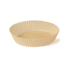 Papel Kraft para Fritadeiras de Ar 40g Ø16x4cm (50 Uds)
