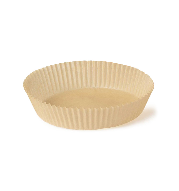 Papel Kraft para Fritadeiras de Ar 40g Ø20x4cm (50 Uds) Papel Kraft para Fritadeiras de Ar 40g Ø20x4cm (50 Uds)