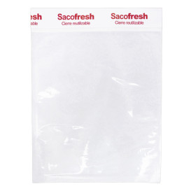 Saco de Vácuo Reutilizável Sacofresh Vermelho 30x20cm (100 Uds)