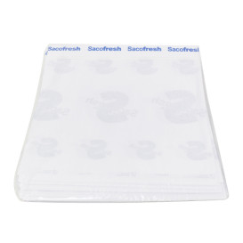 Saco PE e Papel Dobra Adesivo Sacofresh Azul 30x25cm (1.200 Uds)