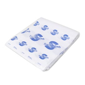 Saco PE e Papel Dobra Adesivo Sacofresh Azul 30x25cm (1.200 Uds)