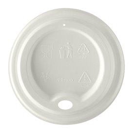 Copo Amido Milho PLA Branco 200ml (1500 Uds)