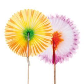 Palitos de Festa Leques Chinois 7,5cm 