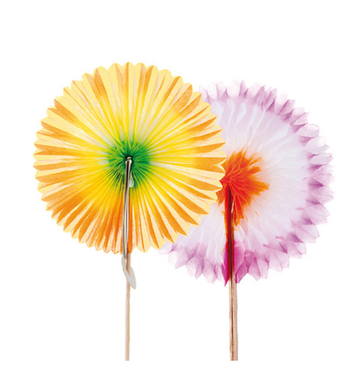Palitos de Festa Leques Chinois 7,5cm Palitos de Festa Leques Chinois 7,5cm