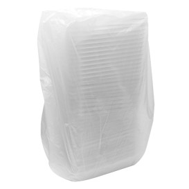 Embalagem Termosoldaveis Plastico PP Translúcido 170ml 137x96x22mm (100 Uds)