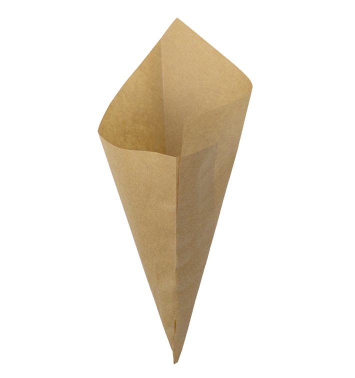 Cone de papel para fritos