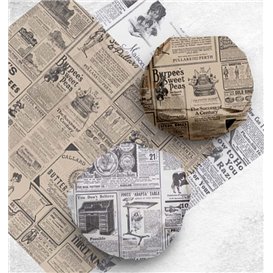 Papel Anti-Gordura Times 31x31cm (4.000 Uds)