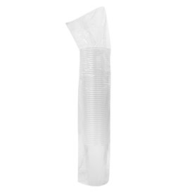 Copo de Plastico Transparente PP 375 ml Ø8,0cm (74 Unidades)