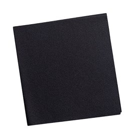 Guardanapos Airlaid Preto 40x40cm (50 Uds)