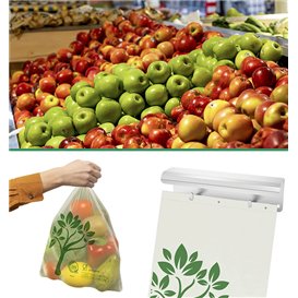 Saco Mercado Block Home Compost “Be Eco!” 23x33cm 12µm (3.000 Uds)