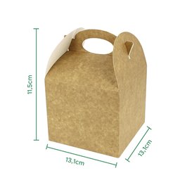 Caixa Infantil Kraft 131x131x115mm (250 Uds)