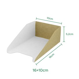 Embalagem de Cartão para Waffle 16x10cm (100 Uds)