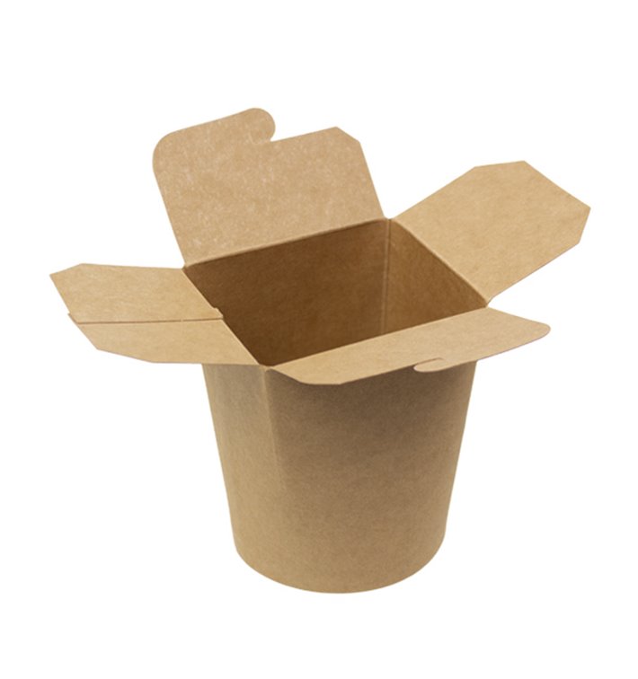 Embalagem Take Away Kraft 450ml (25 Uds) Embalagem Take Away Kraft 450ml (25 Uds)