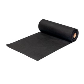 Toalha em Rolo Não Tecido 0,4x48m 55g Preto (6 Ud)