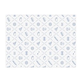 Papel Anti-Gordura Eco Azul 30x40cm (1.000 Uds)