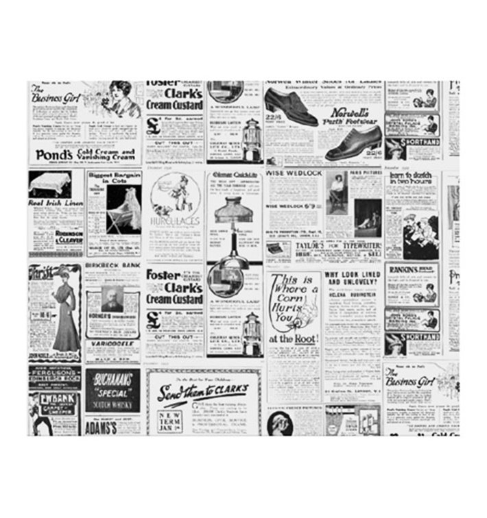 Papel Anti-Gordura Times 28x34cm (4.000 Uds) Papel Anti-Gordura Times 28x34cm (4.000 Uds)