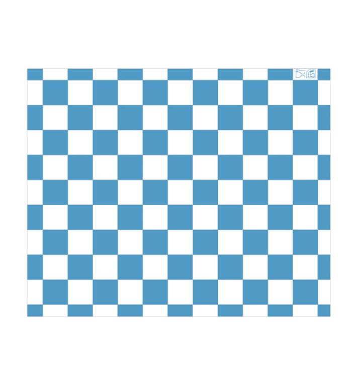 Papel Anti-Gordura “Vichy” Azul 20x24,5 cm (1.000 Uds) Papel Anti-Gordura “Vichy” Azul 20x24,5 cm (1.000 Uds)