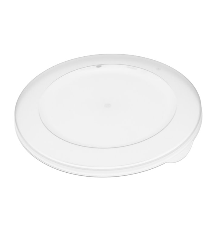 Revolve” Tampas de taça reutilizáveis em PP Bio reutilizáveis duráveis Ø18,3cm (160 Uds) Revolve” Tampas de taça reutilizáveis em PP Bio reutilizáveis duráveis Ø18,3cm (160 Uds)