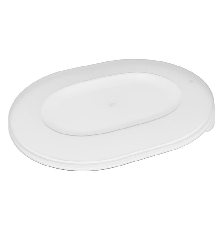 Revolve” Tampas de taça reutilizáveis em PP Bio reutilizáveis duráveis Oval 22x17,4x5cm (36 Uds) Revolve” Tampas de taça reutilizáveis em PP Bio reutilizáveis duráveis Oval 22x17,4x5cm (36 Uds)