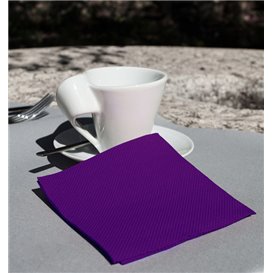Guardanapos Papel Microdot Lilás 20x20cm (2400 Uds)