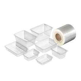 Embalagem Plástico Termosoldaveis 650ml (100 Uds)